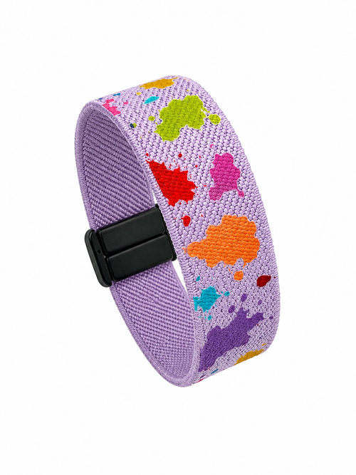 Abstract Purple fiil Band