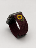 Sun Flower Purple Apple Watch Band