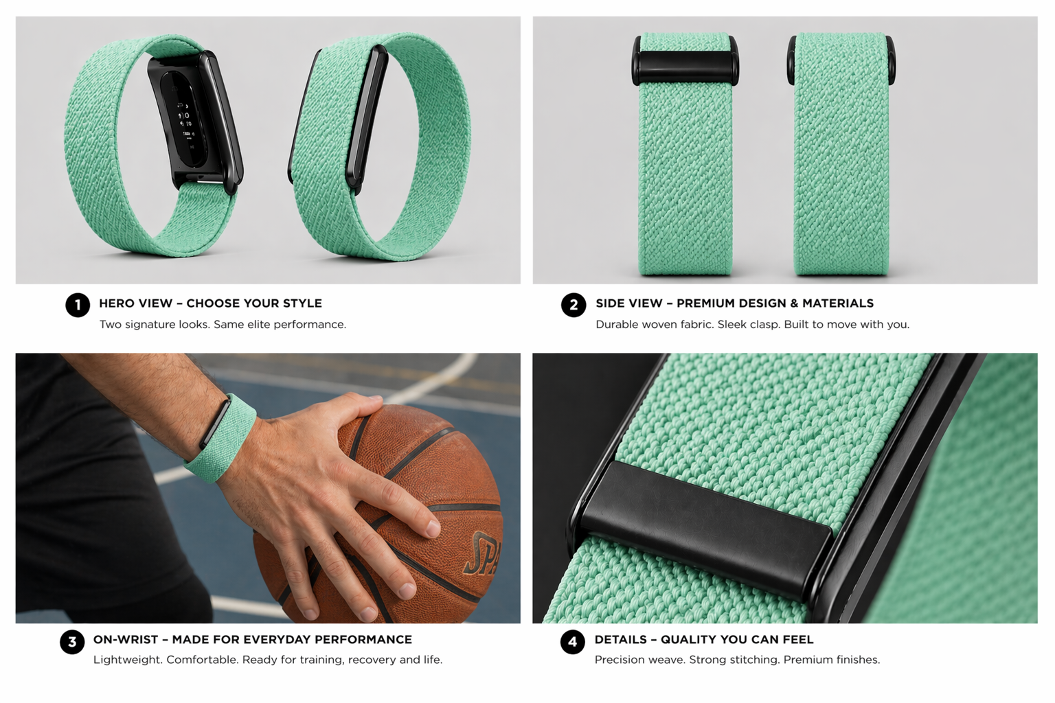 fiil Whoop Band - Mint Green