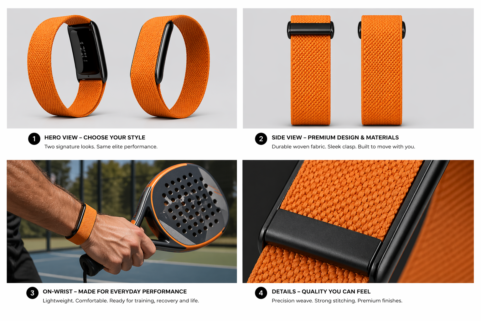 fiil Whoop Band - Orange